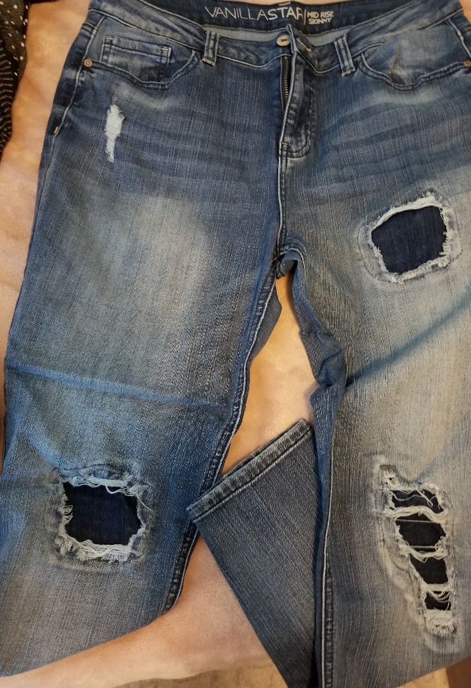 Patchwork jeans